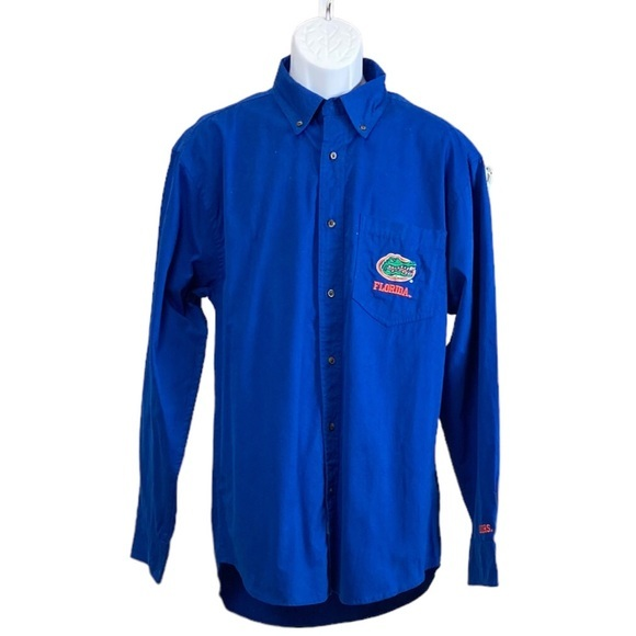 Three Square by Royce Apparel Men’s Florida Gator Button‎ Down Shirt - Picture 1 of 8
